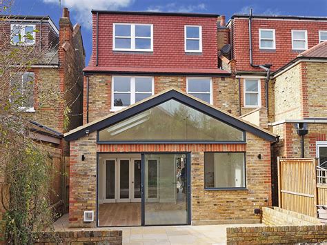 single storey steel frame extension